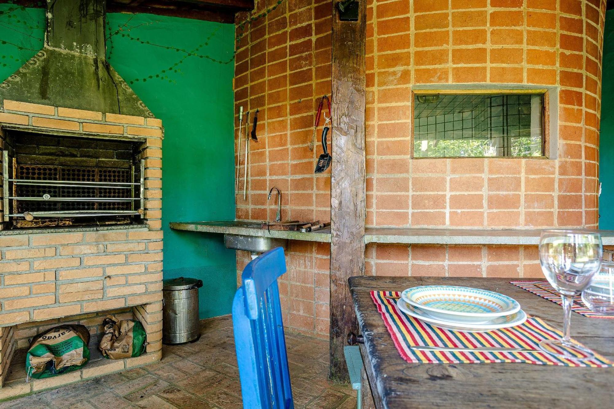 Casa Dos Passaros Na Areia A 20M Da Praia Da Baleia Com 3 Suites E 1 Dorm, Com Ar Condicionado, Wifi, Smart Tv, Cozinha Completa E Churrasqueira São Sebastião Exterior foto